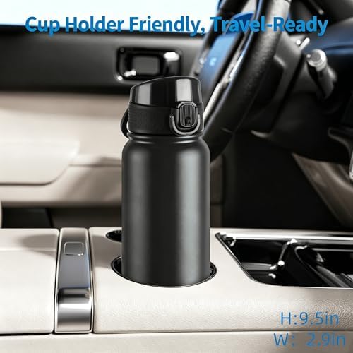 GOPPUS Insulated Water Bottle 20oz Stainless Steel BPA-Free Sports