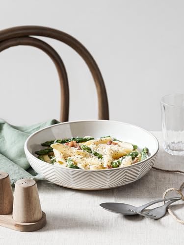 LE TAUCI Pasta Bowls 46oz, Large Salad Bowl, Ceramic Serving Plate