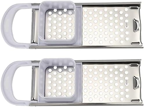 2pcs Stainless Steel Dough Scrapers for Noodle and Dough Ball Making