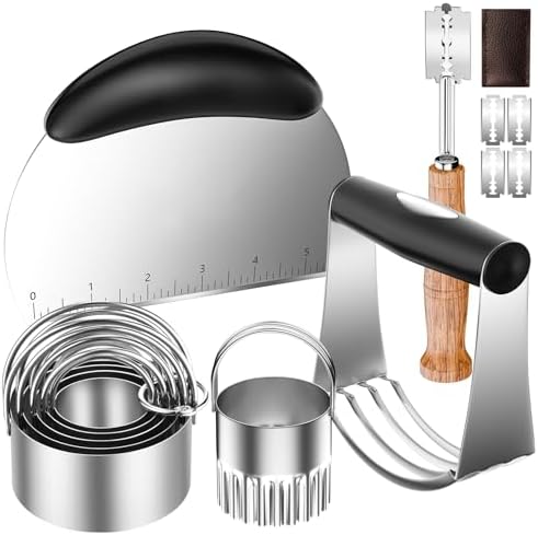 Pastry Cutter, Biscuit Cutter, Dough Scraper, Bread Lame