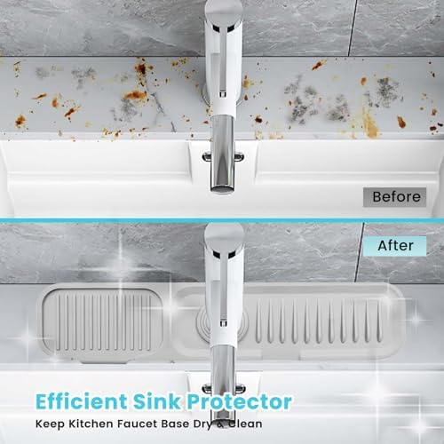Daily Treasures 45 x 10 cm Splash Sink Guard,Narrow Rim Design