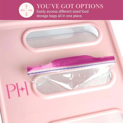 Paris Hilton 4-Slot Storage Bag Organizer, Multipurpose Kitchen Drawer
