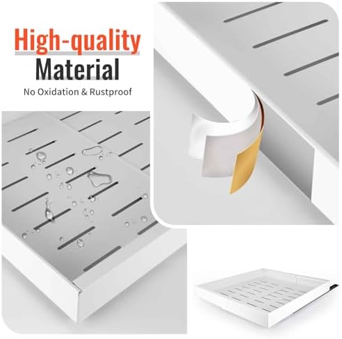21" Deep Expandable Pull Out Cabinet Organizer,(12"-20")Slide Out