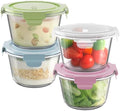 16 oz Glass Food Storage Containers with Lids