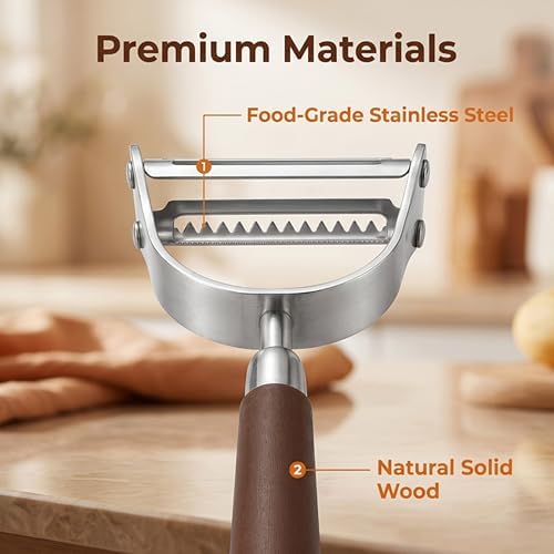 Aniso 2-in-1 Stainless Steel Vegetable Peeler and Julienne