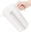 120oz Plastic Measuring Pitcher, 3500ml for Oil, Chemicals & More