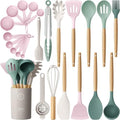 Silicone Kitchen Utensils Set, Heat-Resistant, BPA-Free
