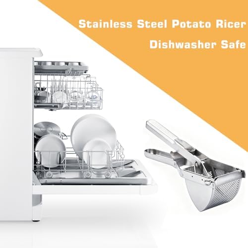Potato Ricer, AIDOIT Large 22oz Potato Ricer Stainless Steel Potato
