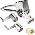 Rotary Cheese Grater, Hand Crank, Parmesan and Nuts