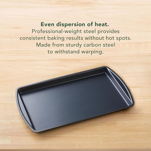 Nifty Cookie & Baking Sheets (Set of 3) – Non-Stick Coated Steel