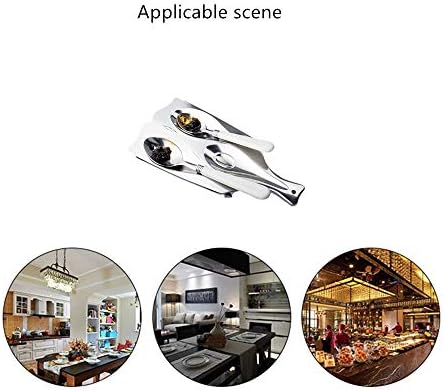 Stainless Spoon Rest, Sturdy Stainless Steel Spoon Rests for Kitchen
