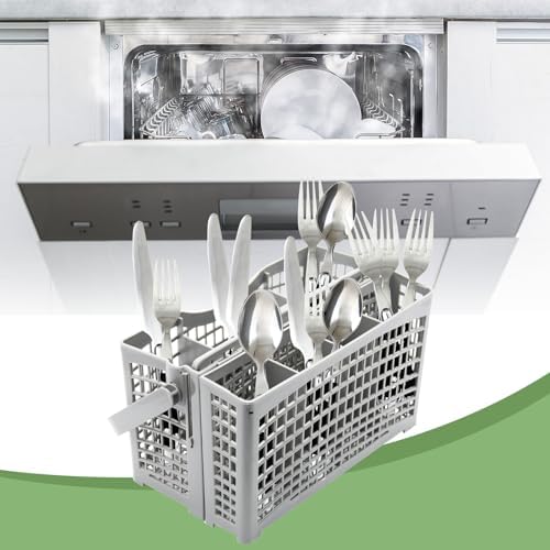Universal Dishwasher Basket Replacement - 2 in 1 Utensil/Cutlery