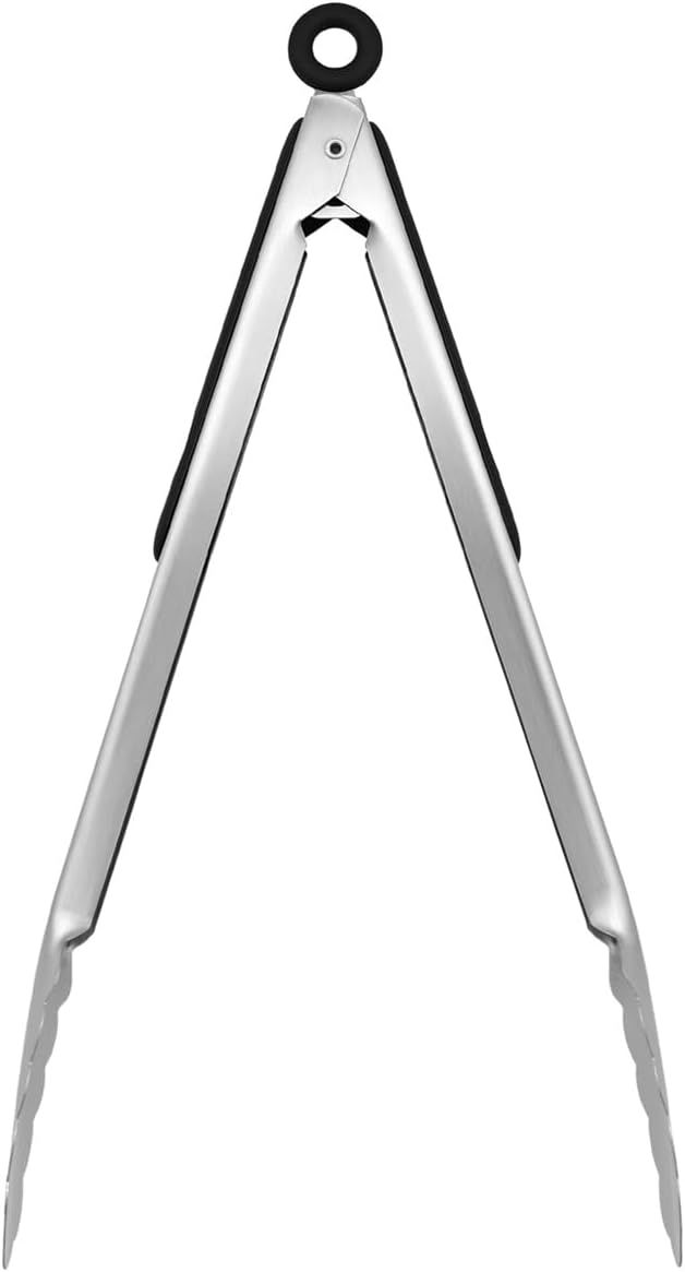 12-inch Stainless Steel Kitchen Tongs - Image 7