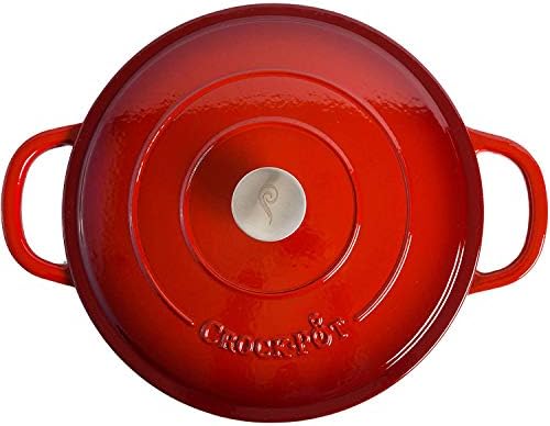 Crock-Pot Crock Pot Artisan Enameled Cast Iron Braiser W/Lid, 5 Quart