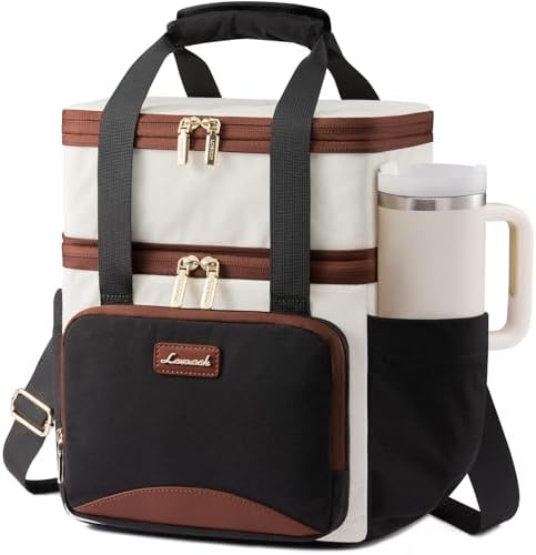 LOVEVOOK Insulated Lunch Box for Women,Large Adult Lunch Cooler Bag