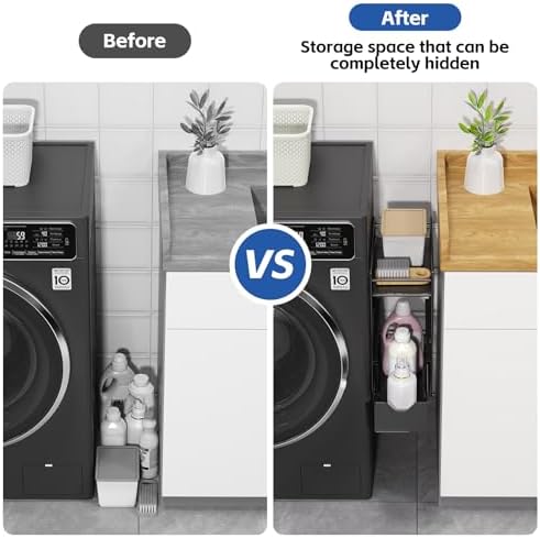 2 Tier Magnetic Shelves for Washing Machine