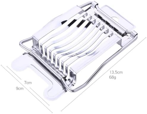 Egg Slicer with 8 Cutting Wires Stainless Steel for Uniform Slices