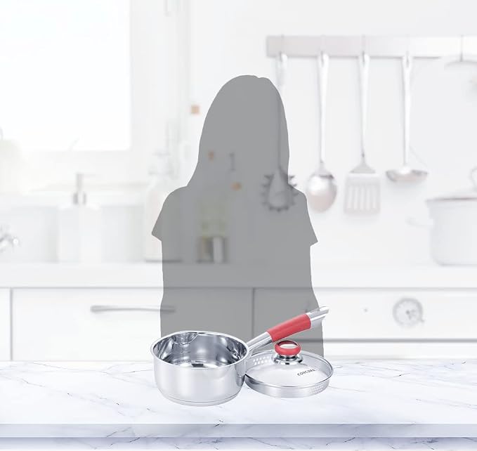 Concord 2 Quart Stainless Steel Saucepan - Image 7