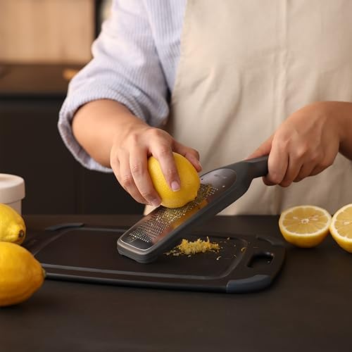 Zyliss Fine Grater and Zester - Handheld Grater with Stainless Steel