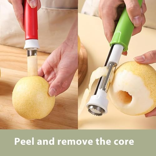 2026 New Stainless Steel Red Bell Pepper Seed Corer, 2 in 1 Apple