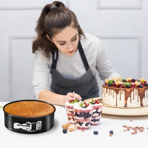 Springform Cake Pan Set, Non-stick 6pcs(7 8 8.5 9.5 10 11Inch)
