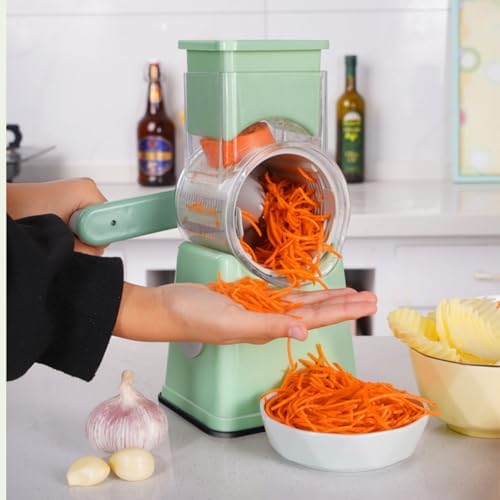 Vegetable Chopper and Spiralizer with Container