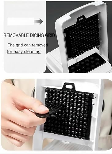 25-in-1 Vegetable Chopper with Container, Interchangeable Blades