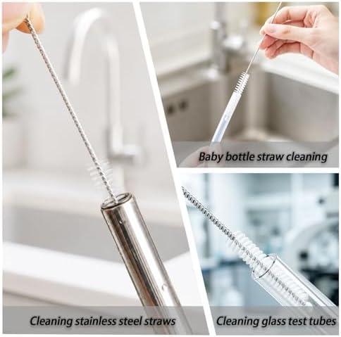 straw cleaner brush suit, Used for cleaning water cups and straws