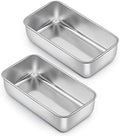 E-far Loaf Pan for Baking Bread, 9 x 5 Inch Stainless Steel Bread Pan