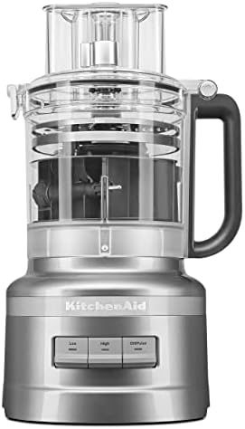 KitchenAid 13-Cup Food Processor, KFP1318, Contour Silver