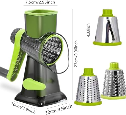 Dachenus Rotary Cheese Grater and Shredder