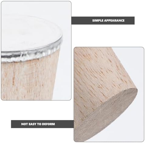 Wooden Kettle Cork Stopper Set 4 pack Large and Small