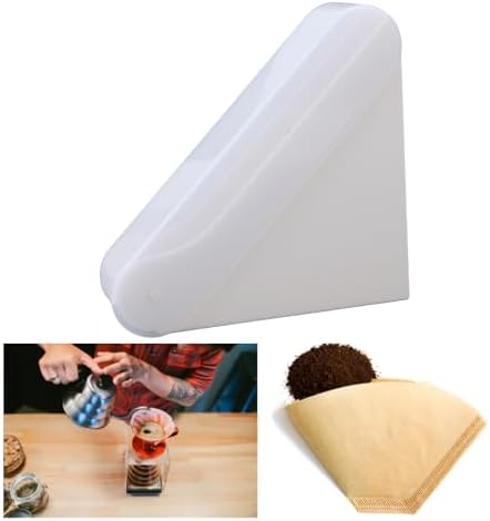Coffee Filter Holder Dust Proof Cover Universal Storage Dispenser Rack