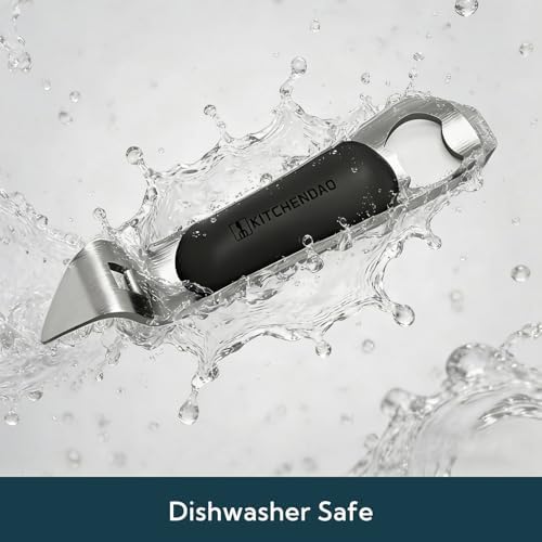 KITCHENDAO 3 in 1 Magnetic Bottle and Can Opener for Refrigerator