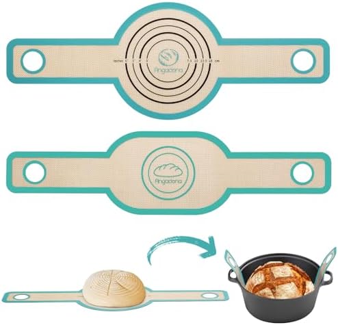 Silicone Bread Sling Oval and Round - Non-Stick & Easy Clean Reusable