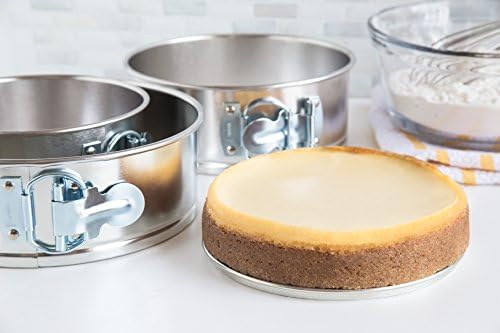 Fox Run Mini Springform Pan Set, Tin-Plated Steel, 3-Piece