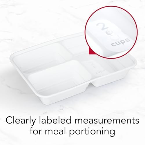 GoodCook Food Storage Containers for Meal Prep Rectangle Three