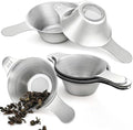 WUWEOT 6 Pcs Different Size Fine Mesh Tea Strainers, 304 Stainless