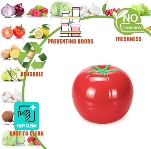 Vegetable and Fruit Storage Containers, 5 Pack