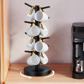 Coffee Mug Holder Tree, Upgraded 360° Rotated Coffee Cup Holder for