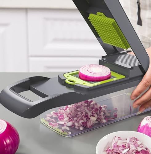 Multifunctional Vegetable Chopper with Container