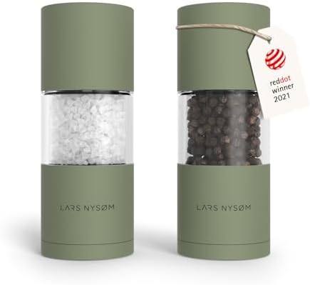 LARS NYSØM Salt and Pepper Grinder Set, Manual