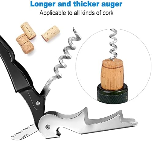 Honoson 40 Pieces Wine Opener Bulk Corkscrew Bottle Wine Key, Fresh