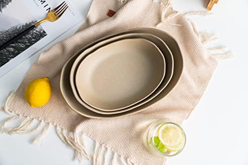 3 Tier Fruit Basket, Ceramic Fruit Bowl for Kitchen Counter, Home Fruit Bowl Set with Holder for Fruit Veggies Tray Snacks Nuts Bread Candy Storage Holder (Porcelain)