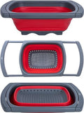 Collapsible Colander Strainer by Hanoxe