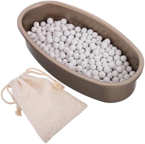 ABOOFAN Reusable Stoneware Pie Weights for Baking Crusts 500 G