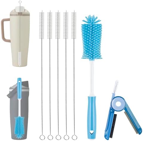 Water Bottle Cleaning Kit Compatible with Owala FreeSip Sway 32 oz