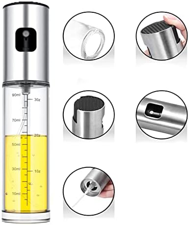 NIKKIER 100ml Olive Oil Sprayer for Cooking