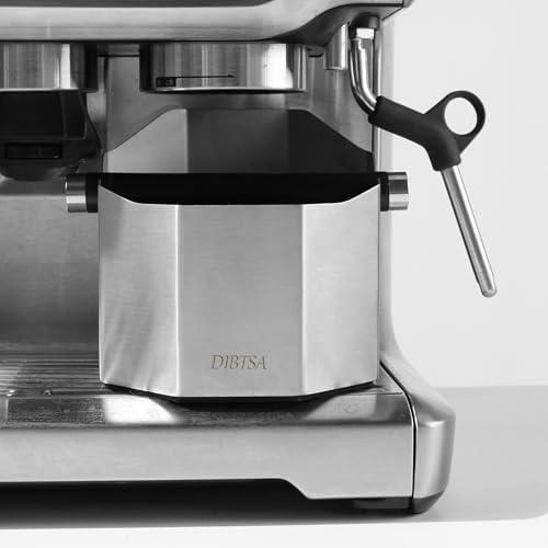 DIBTSA Espresso Knock Box, with Removable Knock Bar and Non-Slip