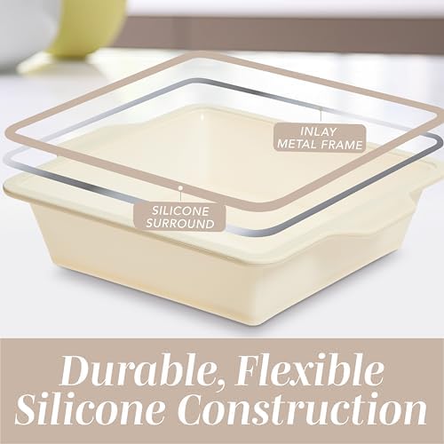 COOK WITH COLOR 17 Pc. Silicone Baking Pan Set - Non-Stick & Easy